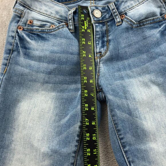 Aeropostale American Eagle Womens Jeans Size 000/00 Skinny Leg Blue Denim Casual - Picture 7 of 16